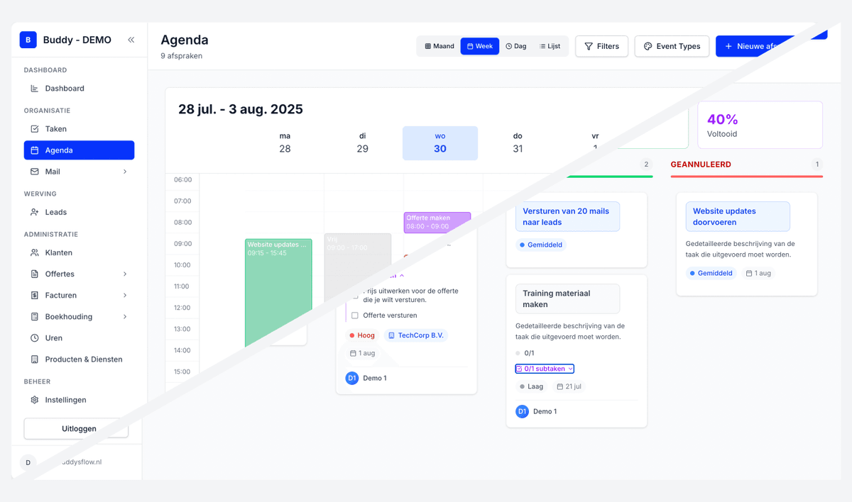 Taakbeheer Kanban Board